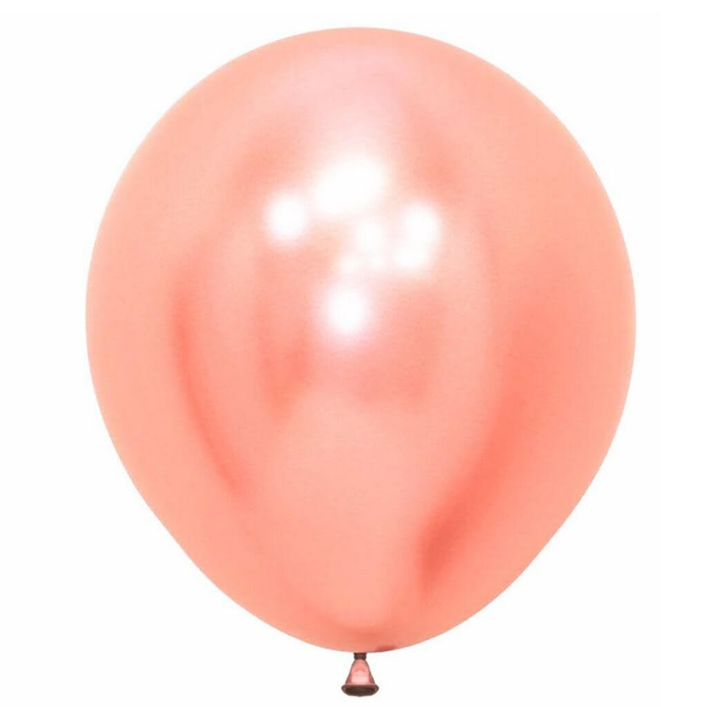 18-inch Pearl Rose Gold Latex Balloon
