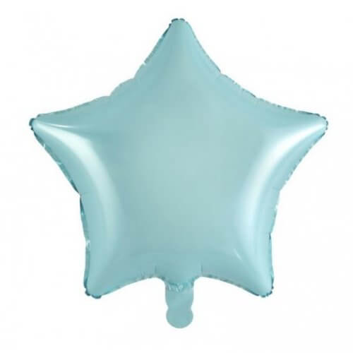18-inch Baby Blue Star Foil Balloon