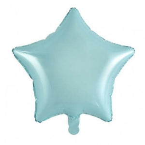 18-inch Baby Blue Star Foil Balloon