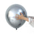 18-inch Metallic Chrome Silver Latex Balloon