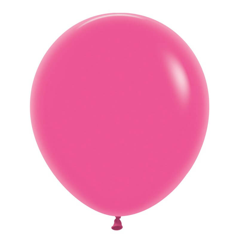 18-inch Hot Pink Latex Balloon