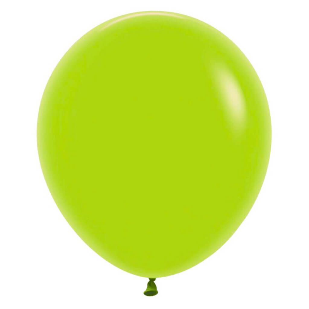 18-inch Lime Green Latex Balloon