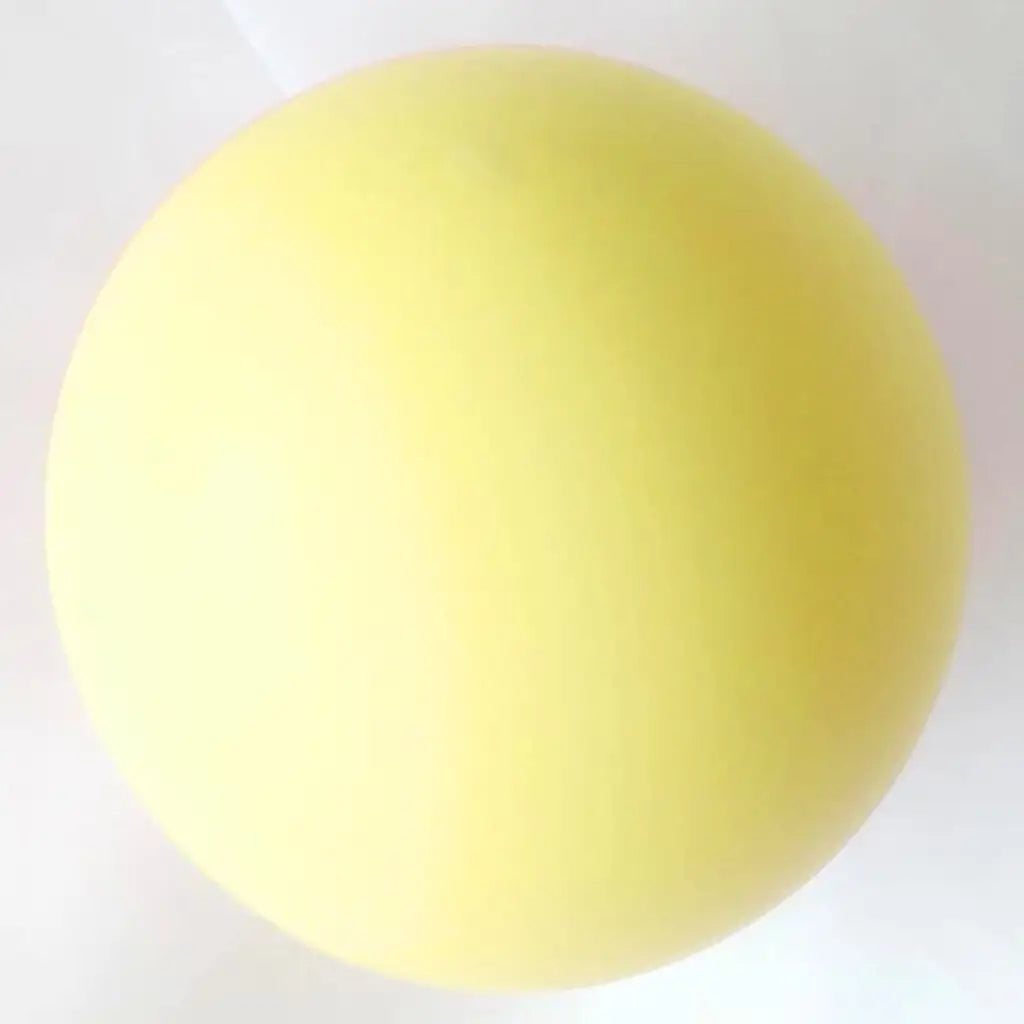 18-inch Pastel Macaron Yellow Latex Balloon.