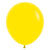 18-inch Yellow Latex Balloon