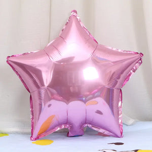 18 inch online party supplies australia light pink star shaped helium foil balloon