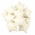 18-inch Retro Matte Cream Star Foil Balloon Bouquet 10pk