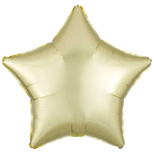 18-inch Champagne Gold Star Foil Balloon