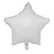 18-inch White Star Foil Balloon