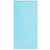 Square Tinsel Foil Fringe Curtain - Pastel Blue