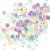 Gold Pink Blue Purple Confetti Table Scatters 20g