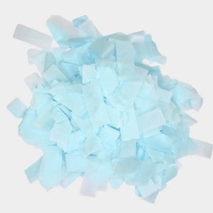 Rectangular Paper Confetti - Baby Blue