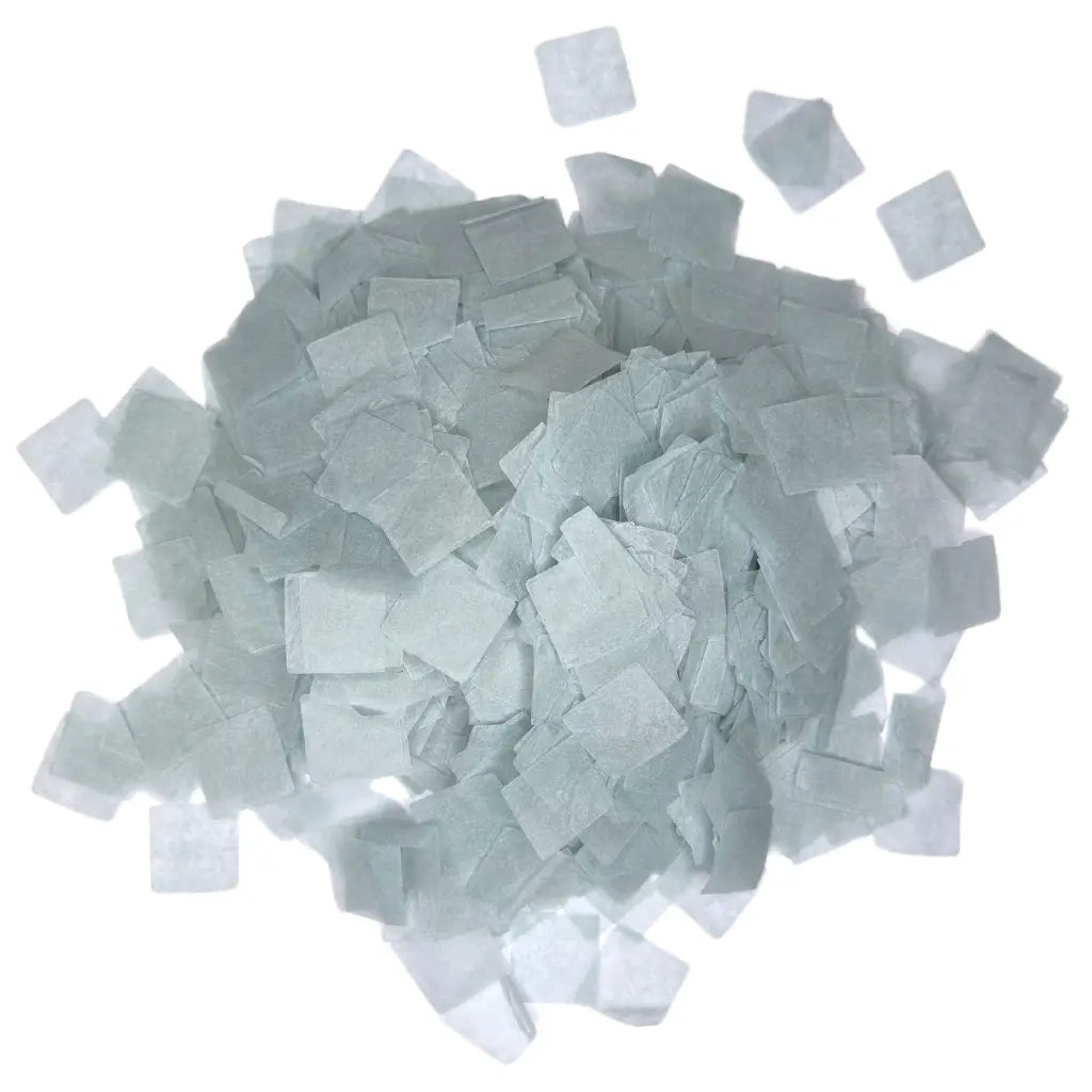 Square Paper Confetti Table Scatters - Grey