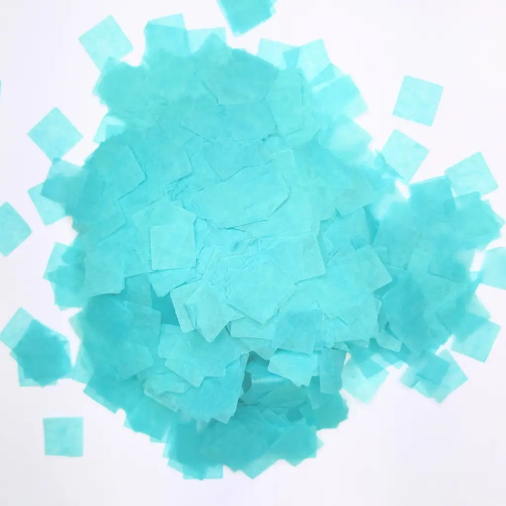 Square Paper Confetti Table Scatters - Tiffany