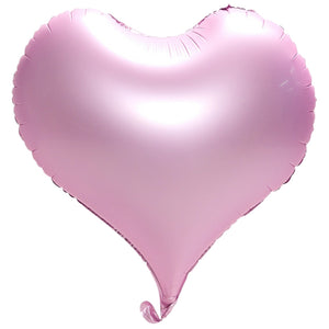 20-inch Large Pastel purple Heart Foil Balloon