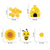 Honey Bee Party Hanging Swirl Decorations