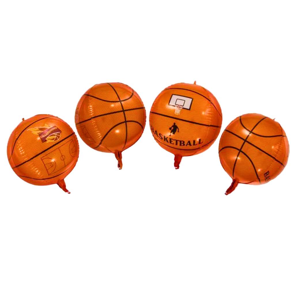22-inch 3D Basketball ORBZ Foil Balloon