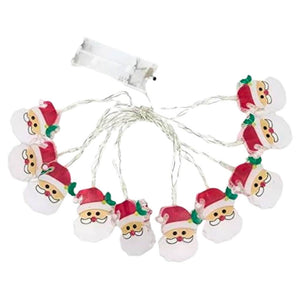 Christmas Santa Fairy String Lights 2m party decorations