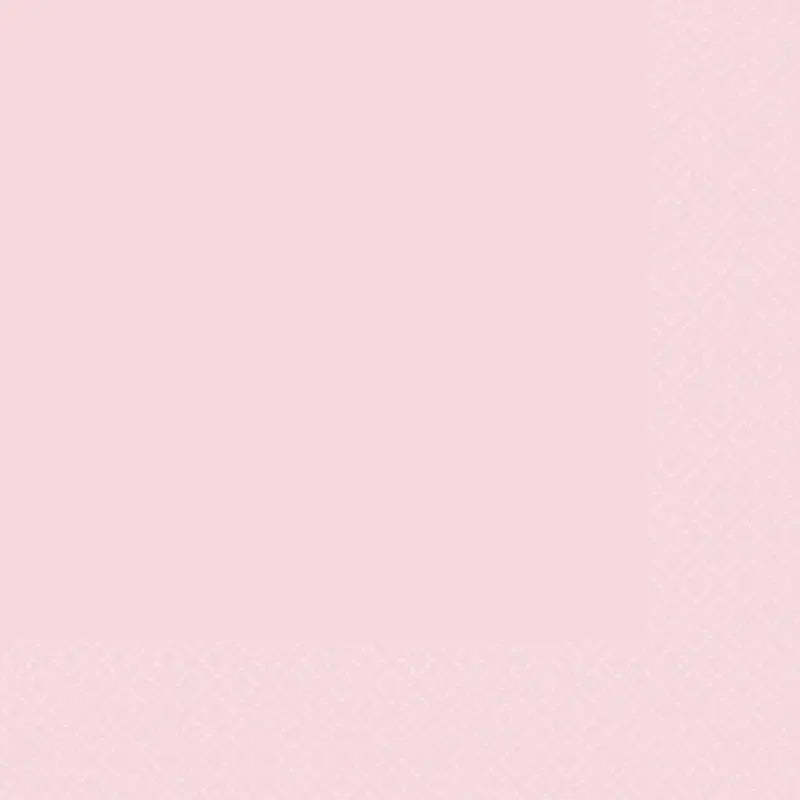 Pastel Pink dinner Napkins 40pk