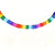 3.6m Four Leaf Clover Tissue Paper Garland - Rainbow