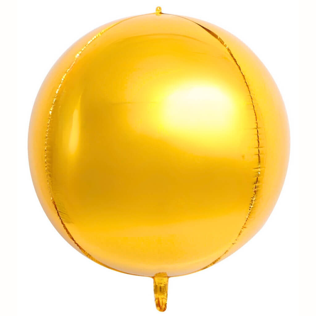 32-inch Jumbo ORBZ Gold Round Foil Balloon