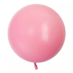 36-inch Jumbo Pastel Macaron pink Latex Balloon