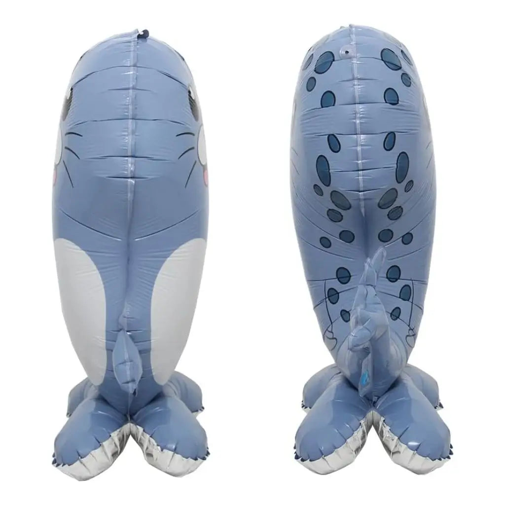 3D Standing Blue Seal Foil Balloon