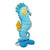 3D Standing blue yellow Seahorse Foil Balloon