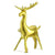 Giant 3D Standing Gold Reindeer Foil Balloon