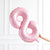 40-inch Jumbo Pastel Pink Number 8 Foil Balloon