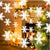 3m 3D White Christmas Snowflake Paper Garland