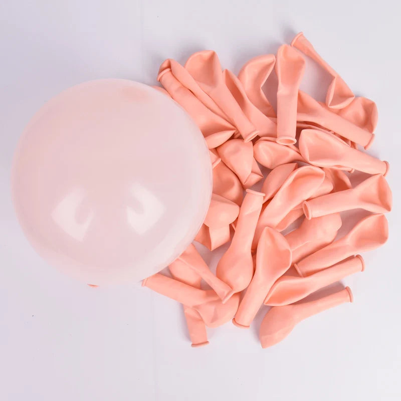 5" / 10" Pastel Peach Macaron Latex Balloon (Pack of 10)