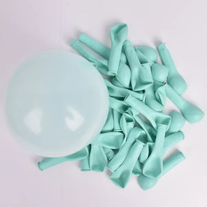 Pastel Tiffany Blue Latex Balloons 10pk