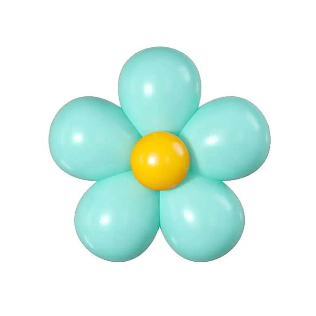 5-inch Pastel Daisy Latex Balloon Kit tiffany
