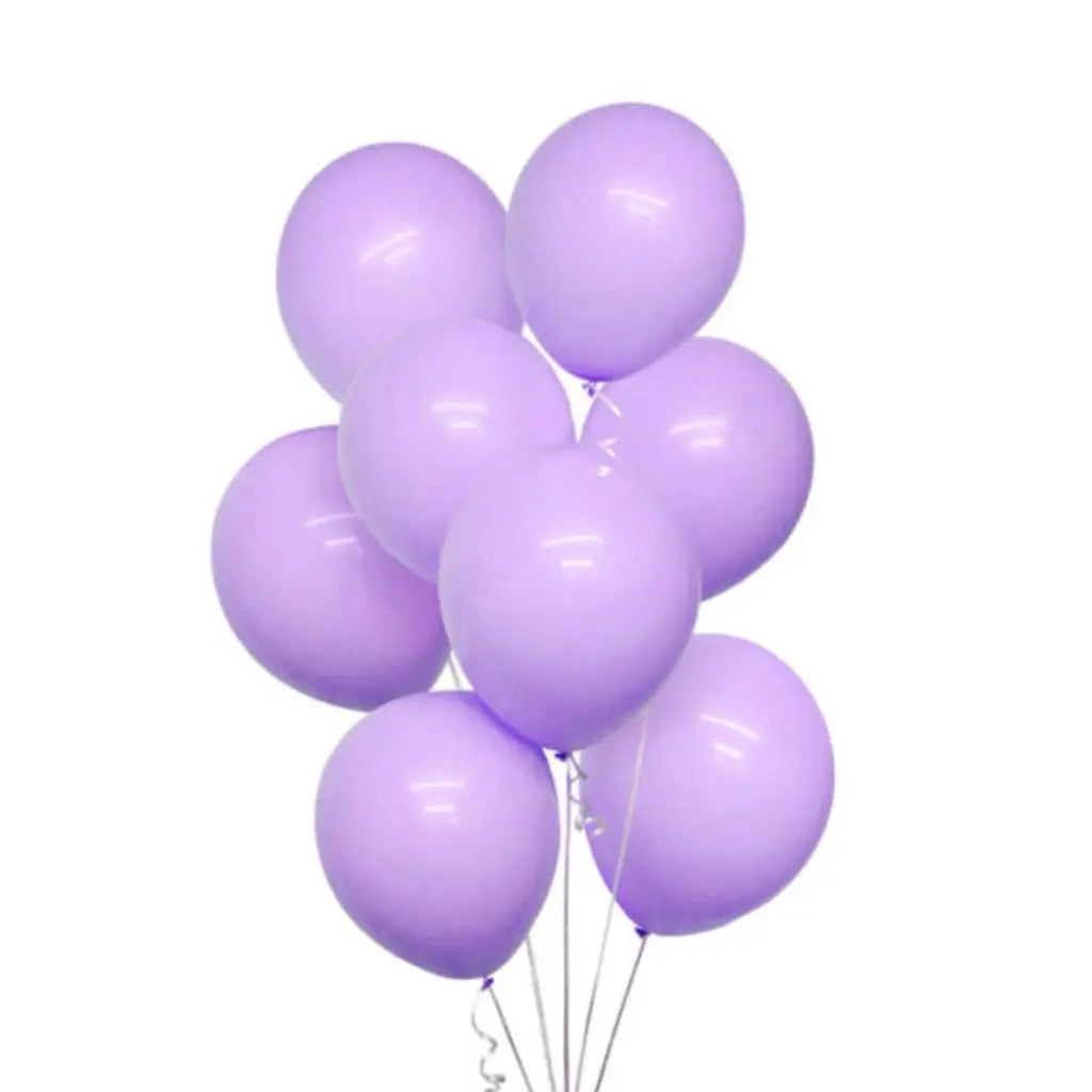 Pastel Purple Latex Balloons 10pk