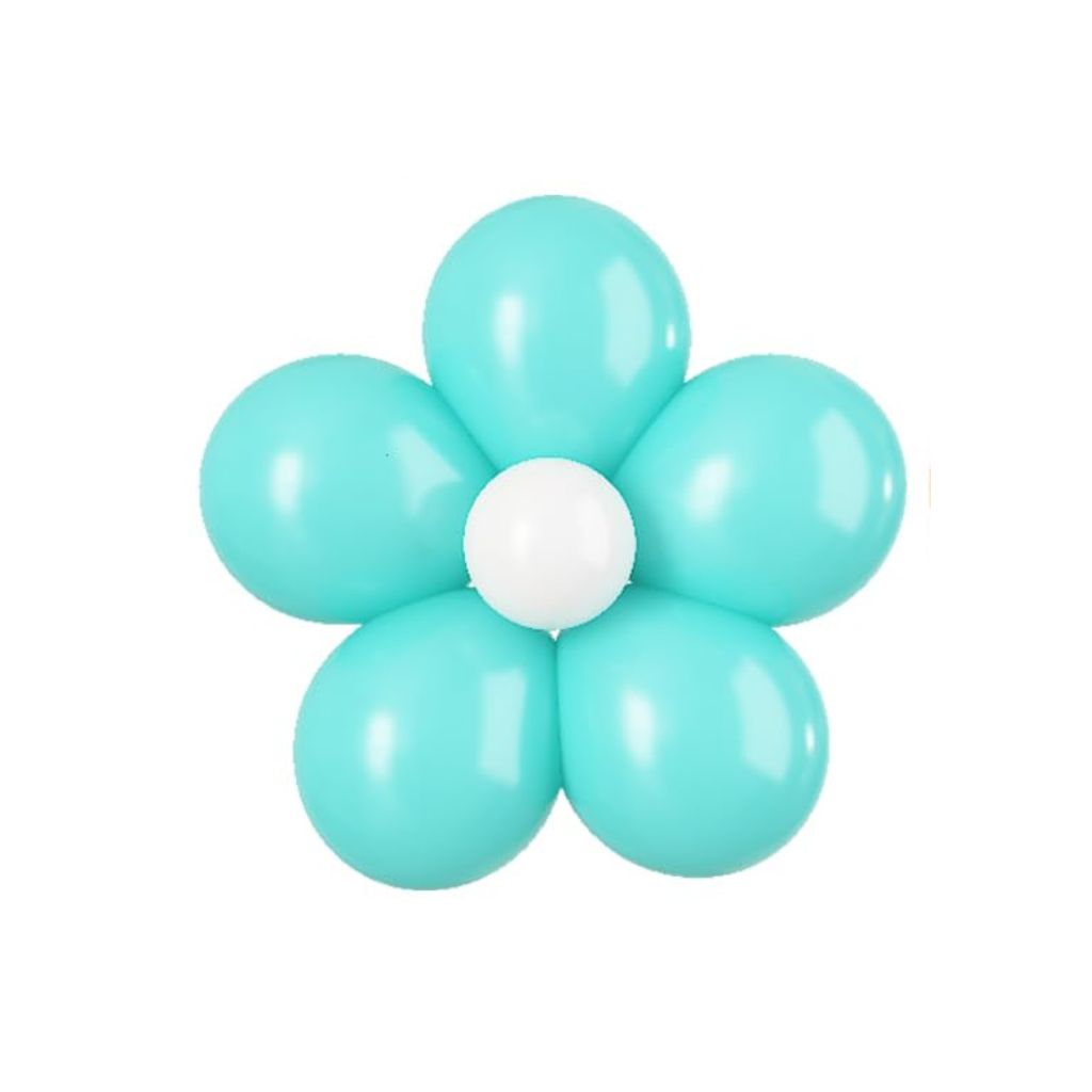 5-inch Daisy Latex Balloon Kit - tiffany