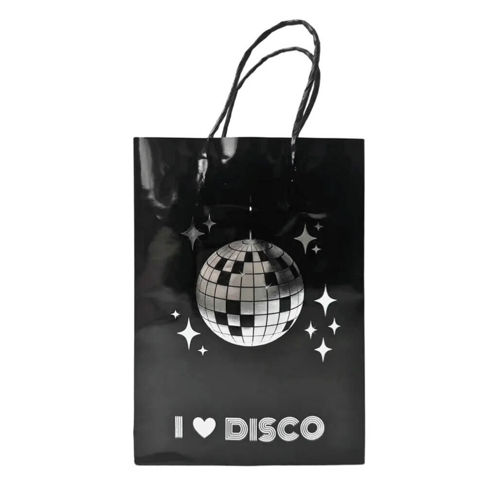 I love disco favour bags for retro party