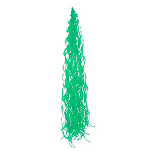 Green Paper Swirl Balloon Tail Accessory