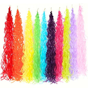 multi colours Paper Spiral Swirl Balloon Tail 88cm