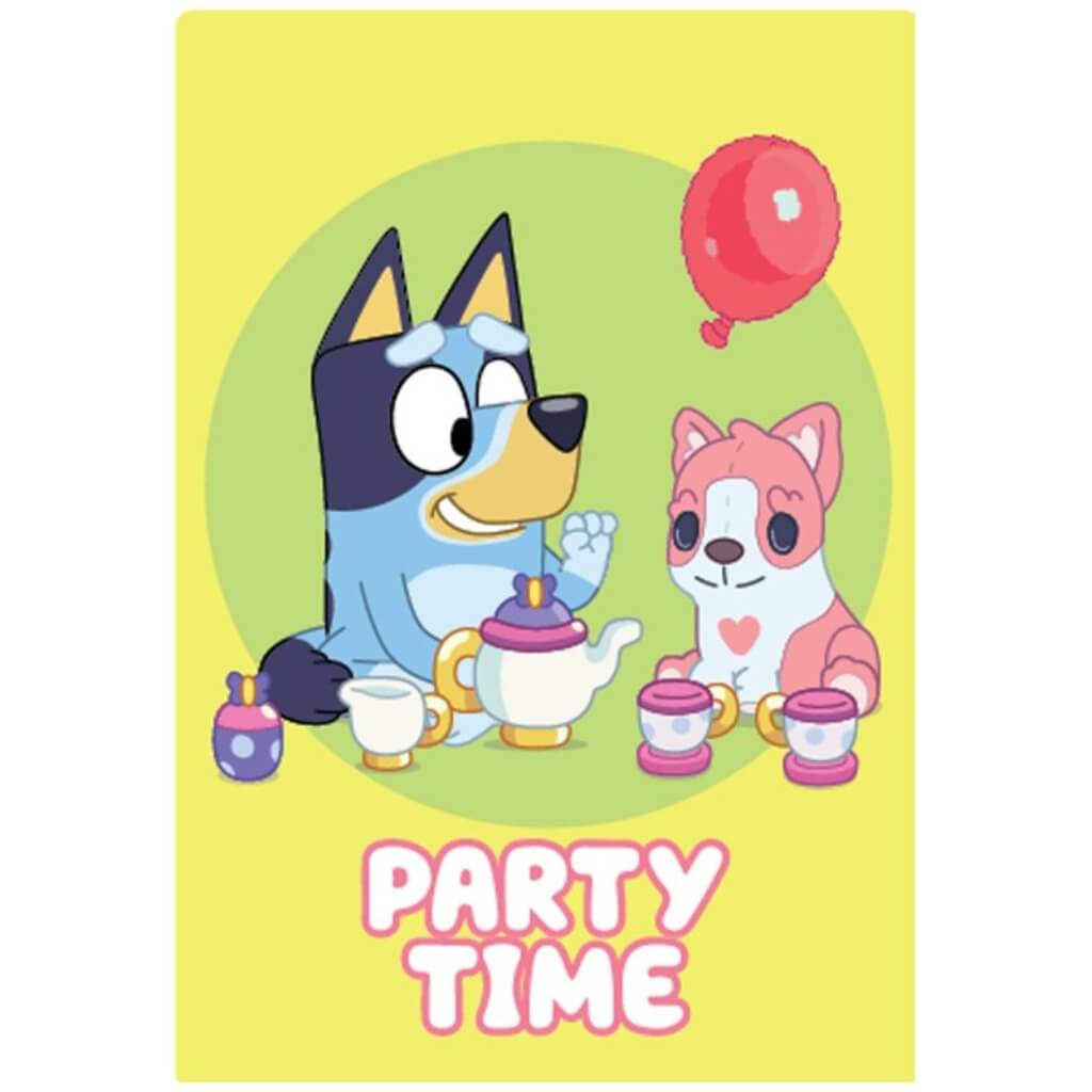 Bluey Postcard Invitations 8pk