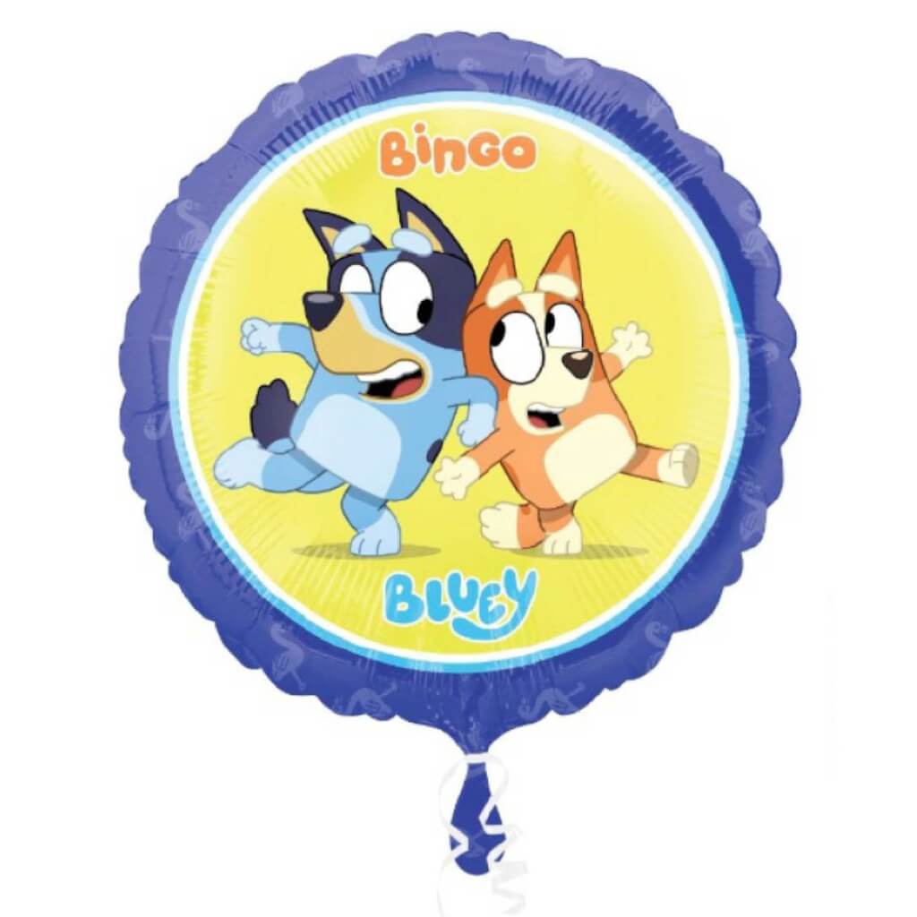 Bluey Round Helium Foil Balloon 45cm