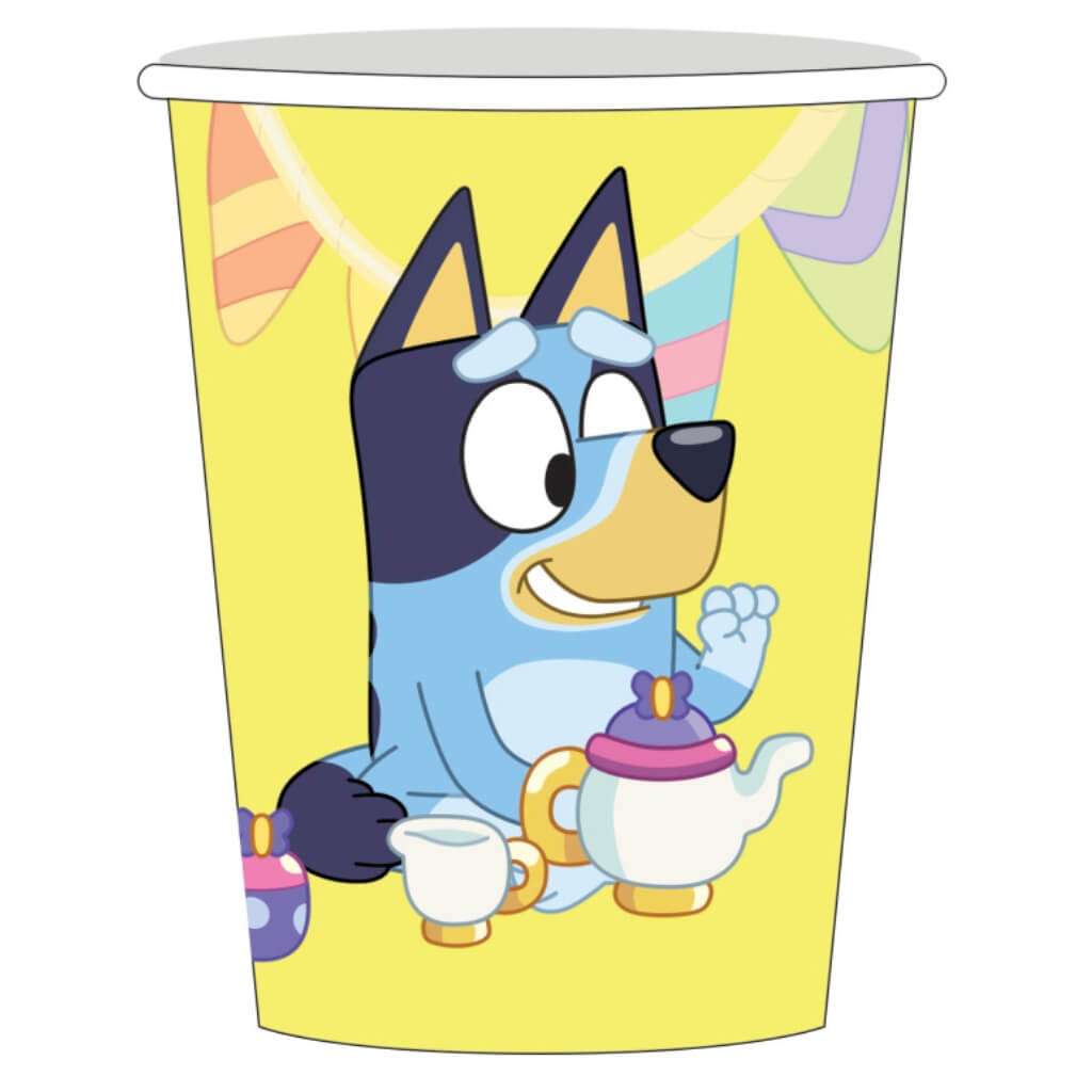 Bluey Paper Cups 266ml 8pk