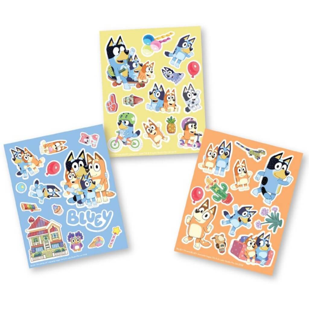 Bluey Sticker Sheets 8pk