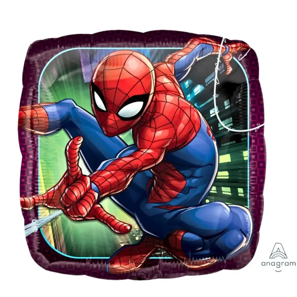Spider-Man animated foil balloon 45cm