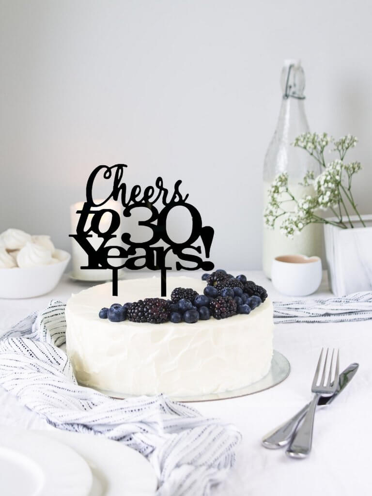 30 Something Cake Topper – CoCreative Design