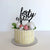 Acrylic Black 'forty eight' Birthday Cake Topper