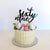 Acrylic Black 'sixty nine' Birthday Cake Topper