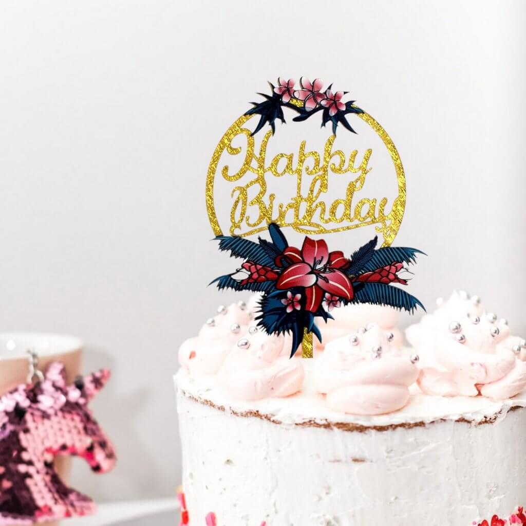 Pink Daisy Cake – Sweet Essence Cakes and Desserts