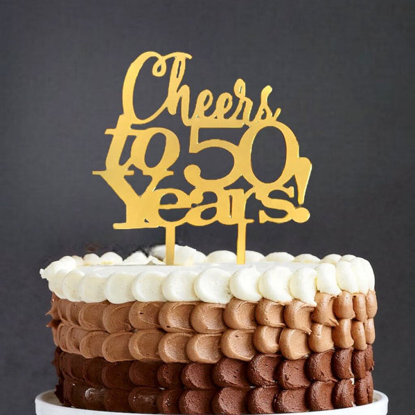 50th Birthday Cakes - B0810 – Circo's Pastry Shop