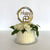 Acrylic Gold Geometric Circle Happy 69th birthday Cake Topper