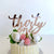 Acrylic Rose Gold 'thirty one' Birthday Cake Topper